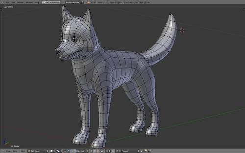 Cartoon Dog Unrigged preview image